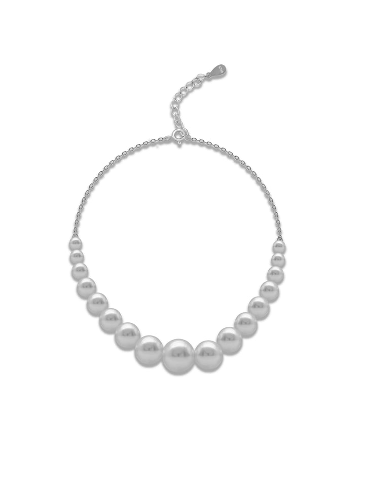 Silver Pearl Bracelet