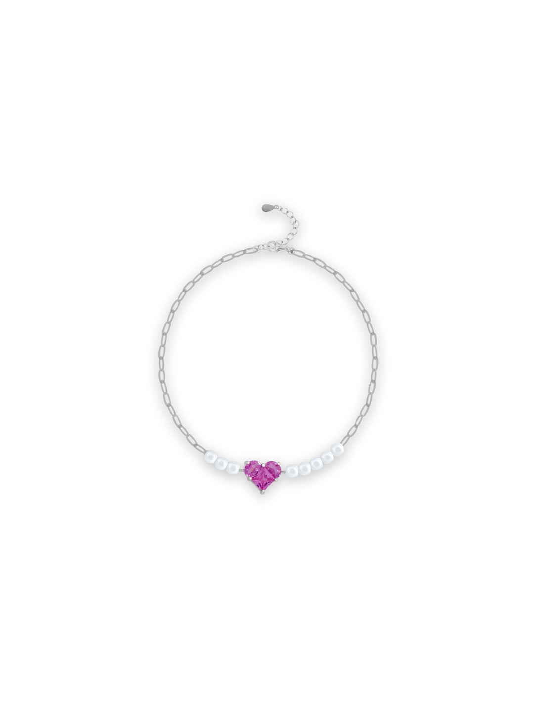 Pink Heart Bracelet