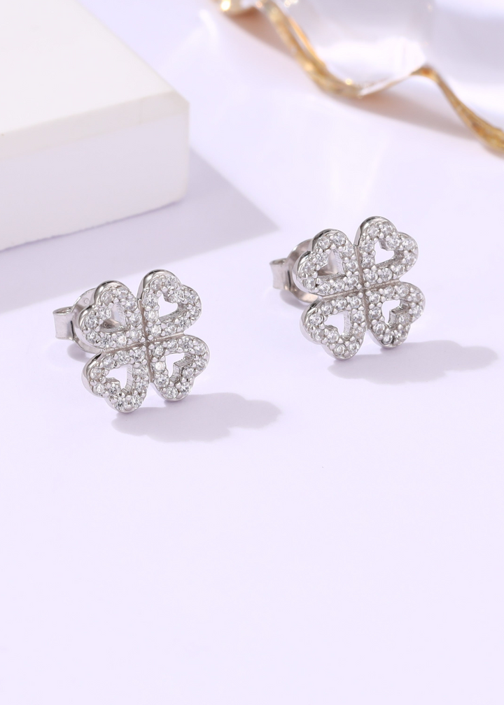Heart Stud Earrings