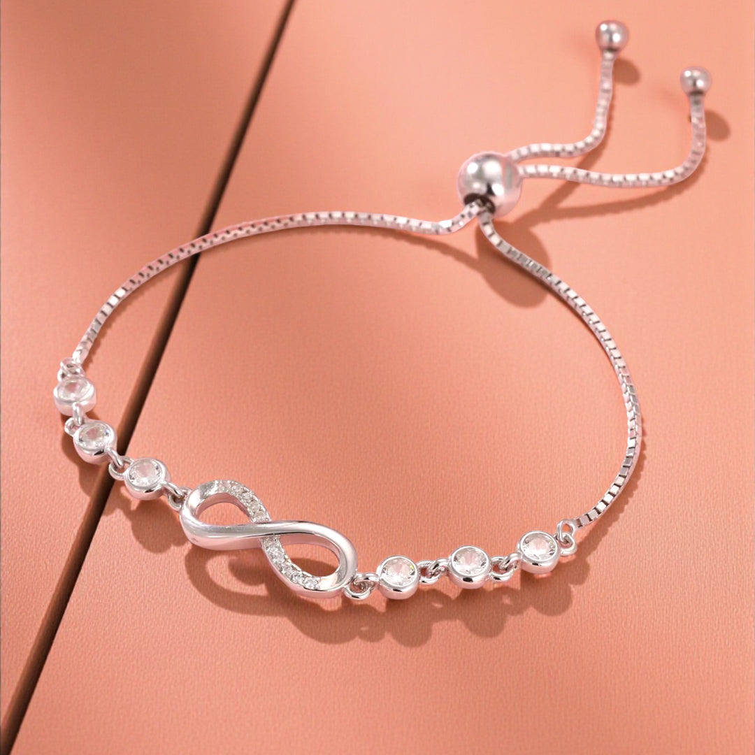Silver Infinity Bracelet