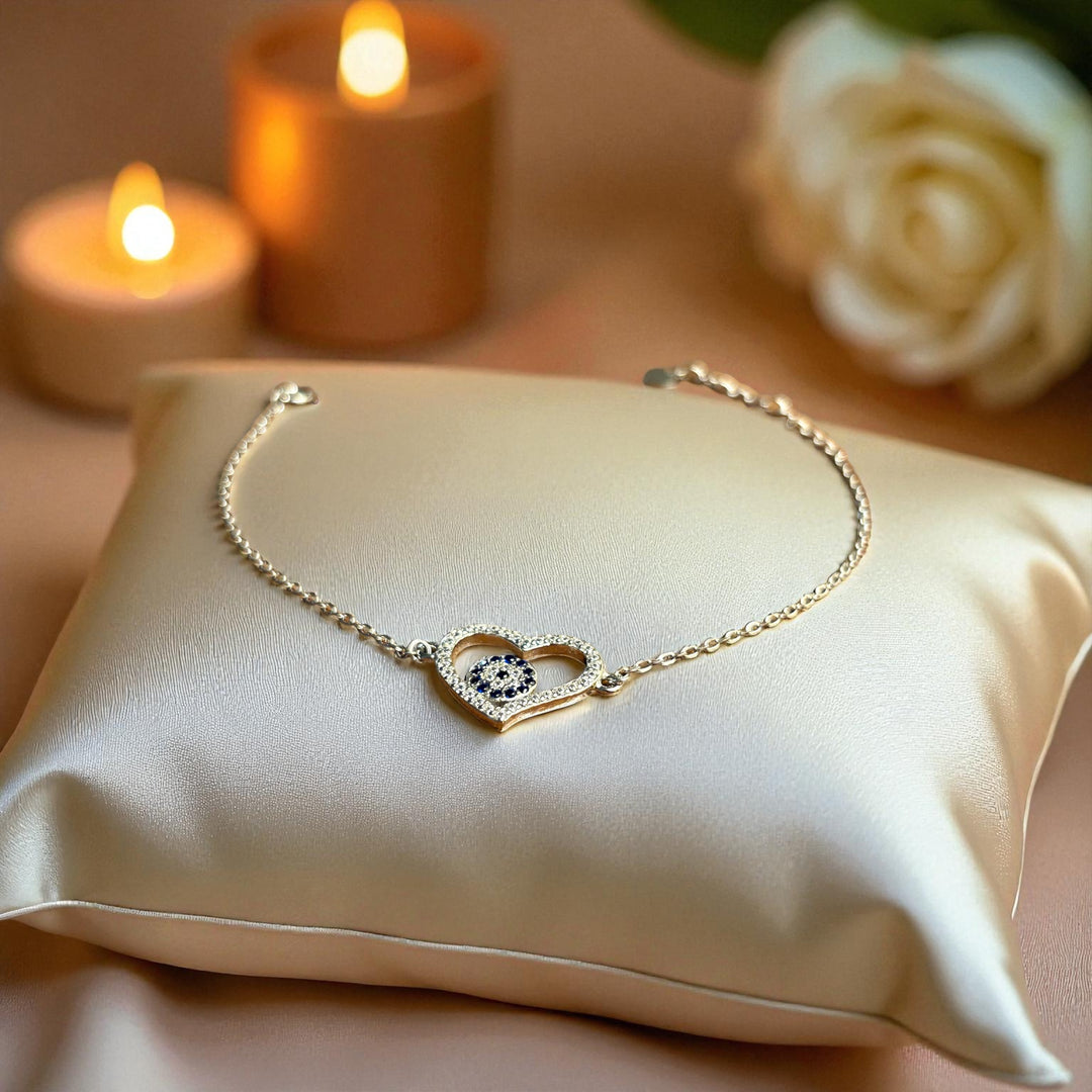 Heart Silver Bracelet