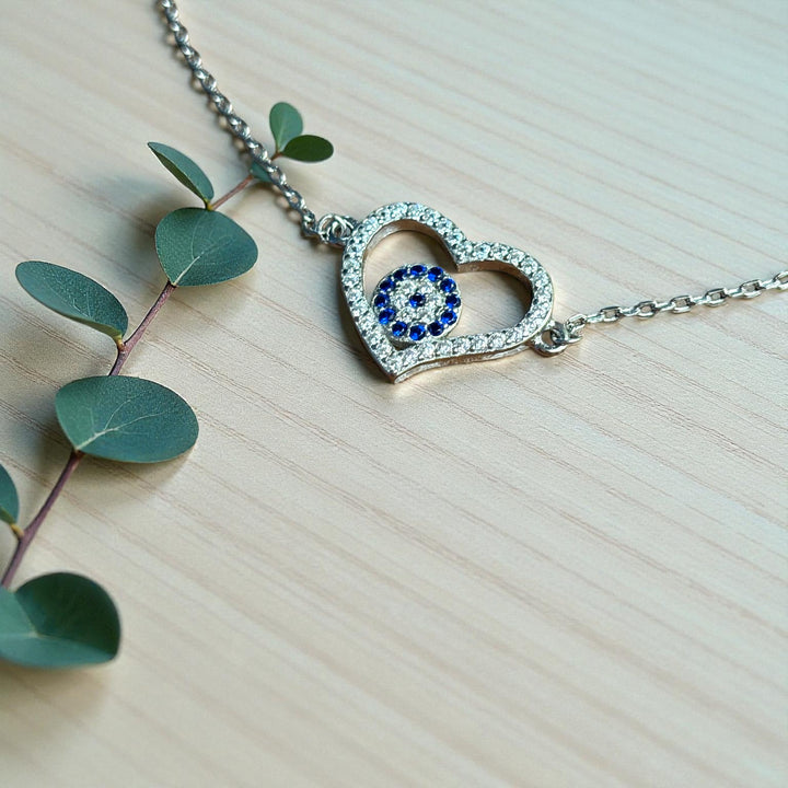 Heart Silver Bracelet