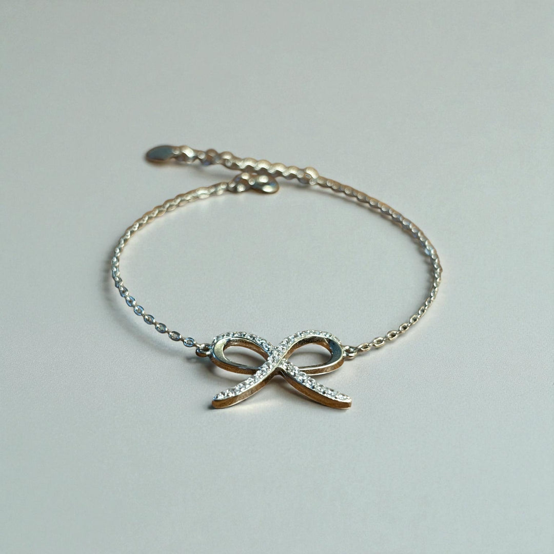 Infinity Ribbon Bracelet