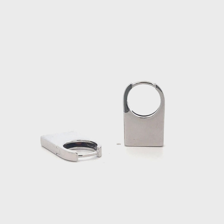 Lock Earrings