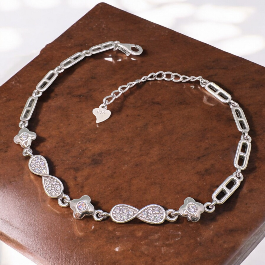 Infinity Silver Bracelet