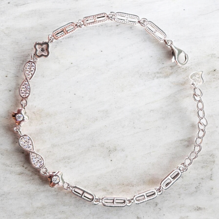 Infinity Silver Bracelet
